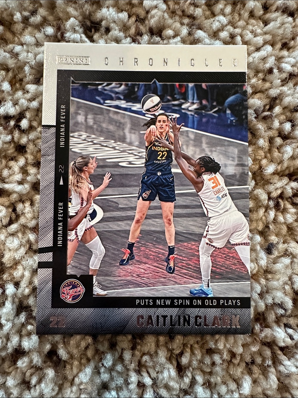 Caitlin Clark Indiana Fever Basketball Trading Card -#48